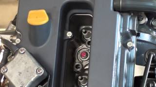 船外機　エンジンアノード交換