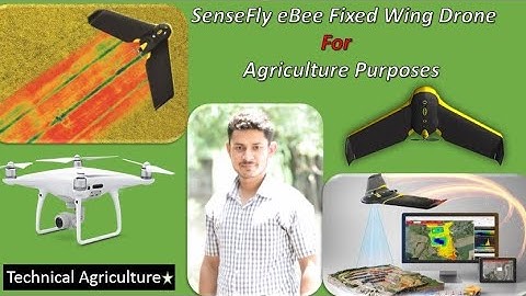 eBee SenseFly Fixed Wing drone Video (in urdu)