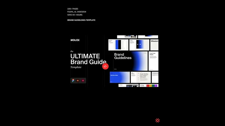 The Ultimate Brand Guidelines Template for Designers (Figma, Illustrator, InDesign)