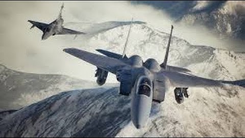 ACE COMBAT 7 SKIES UNKNOWN WITH F-16 FIGHTER JET (LIVE)