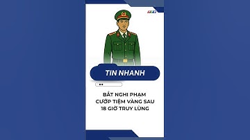 Bắt nghi phạm cướp tiệm vàng sau 18 giờ truy lùng | TayNinhTV