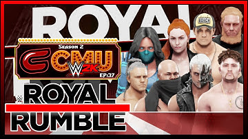 CMU Royal Rumble: WWE 2K Conman Universe Mode |Season 2 Ep: 37|