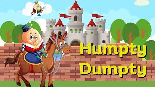 Humpty Dumpty Sat On A Wall - Best Nursery Rhyme - Songs for Kids
