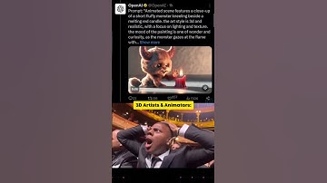 Open AI Sora can make a studio like 3D Animations. What