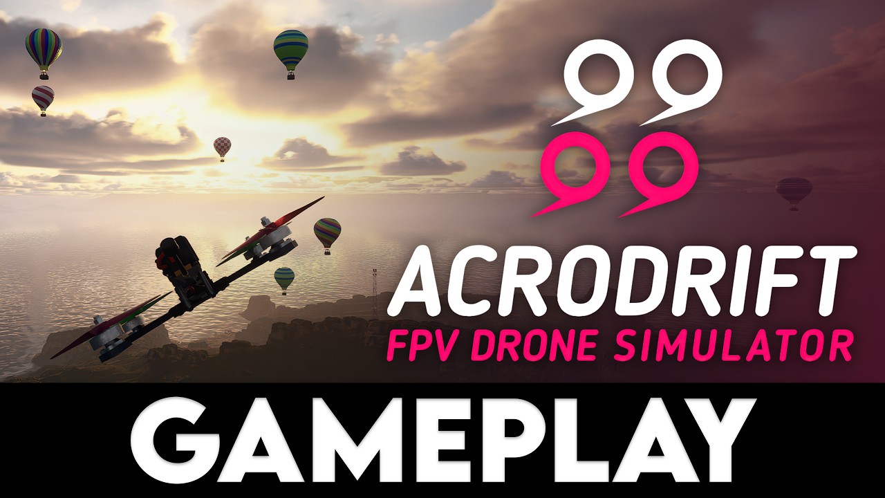 ACRODRIFT: FPV DRONE SIMULATOR Gameplay [4K PC ULTRA] - RTX 4090