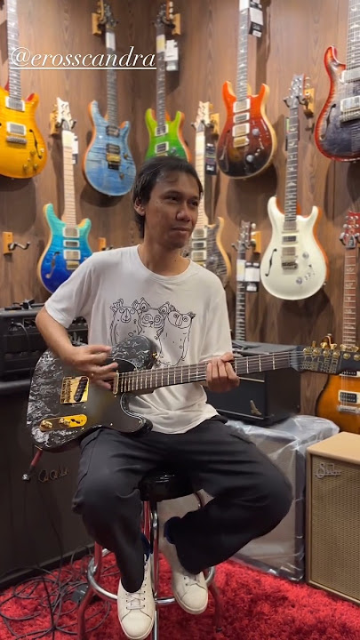 Eross Candra Sheila on 7 Signature of James Tyler Telecaster