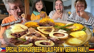 Cooking special Batangas Bulalo for my German Family.muntik na kinulang ang sabaw dahil sa sarap.