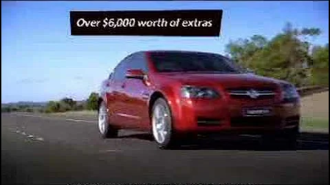 Holden VE Commodore Lumina Retail Ad