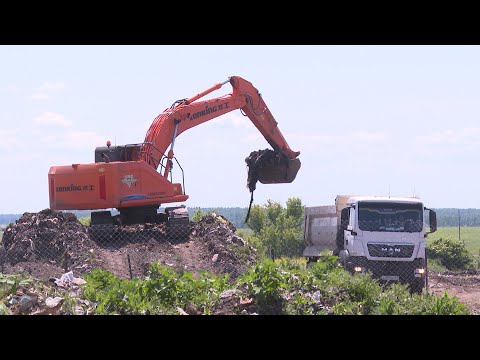 Рекультивация свалки в Севске