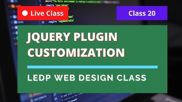 20th Class LEDP Web Design and Development Course  - 7th October 2020