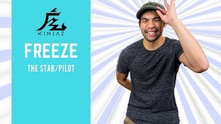 How To Breakdance - Freezes - The Stab/Pilot (A Fundamental Freeze Concept)