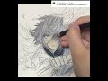 Drawing Gabimaru (hell’s paradise)
