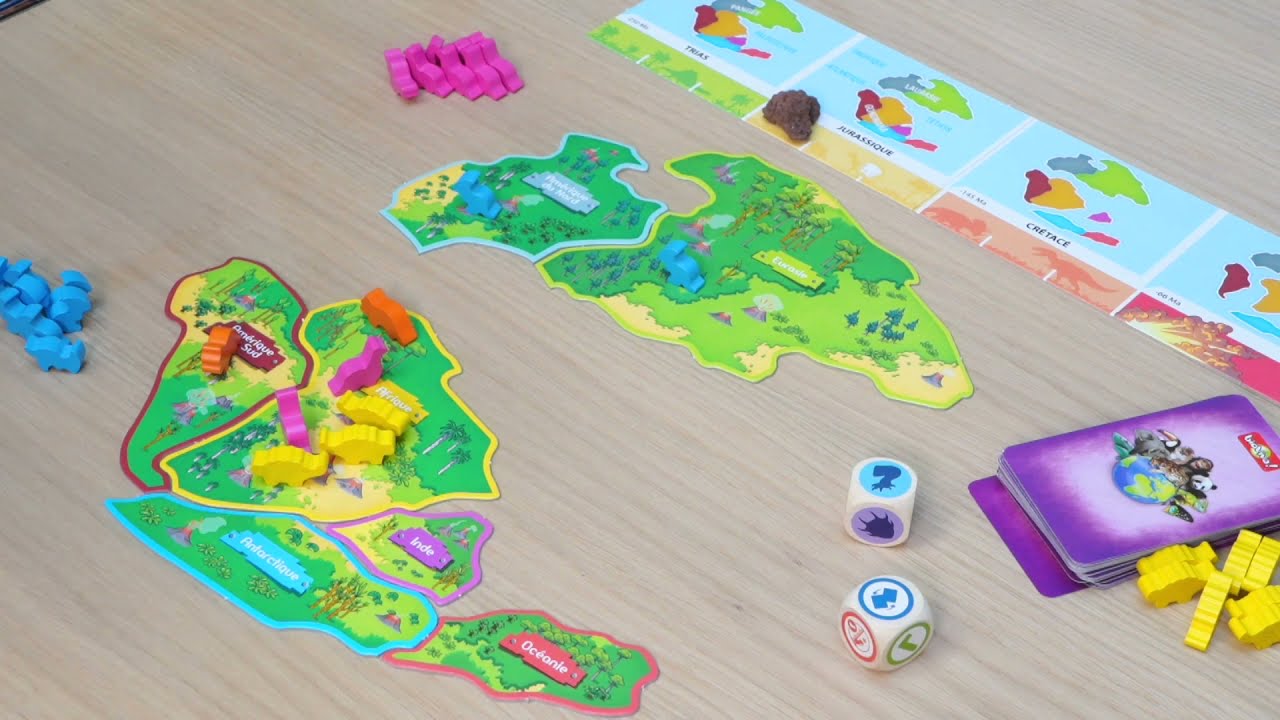 Le grand jeu defis nature dinosaures, jeux de societe