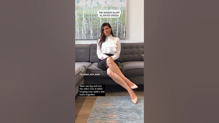 Three ways to sit elegantly