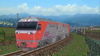 新VRM3★仮想越河駅レイアウトローカル線5 DF200銀タキ3000