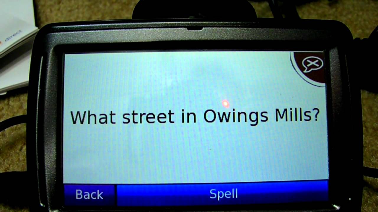 VOICE RECOGNITION demonstration on the Garmin Nuvi 885T GPS YouTube