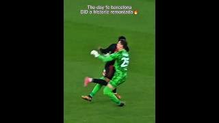 When FC Barcelona Shocked Benfica 🔥☠️#football #تصميمي #edits #footballshorts #like #mancity