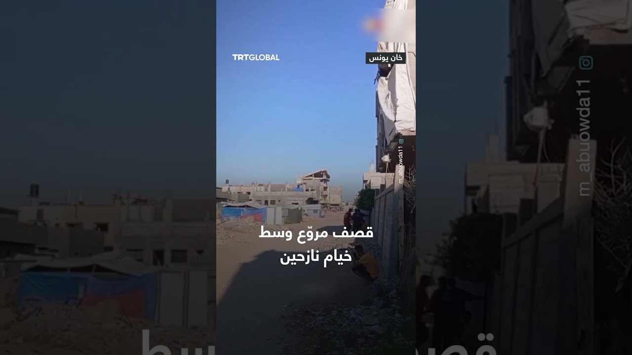 قصف إسرائيلي يستهدف منزلاً وخيام نازحين في خان يونس بغزة