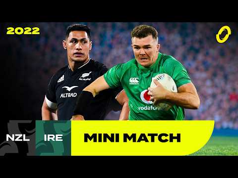 All Blacks v Ireland, Eden Park 2022 | Classic Mini Match