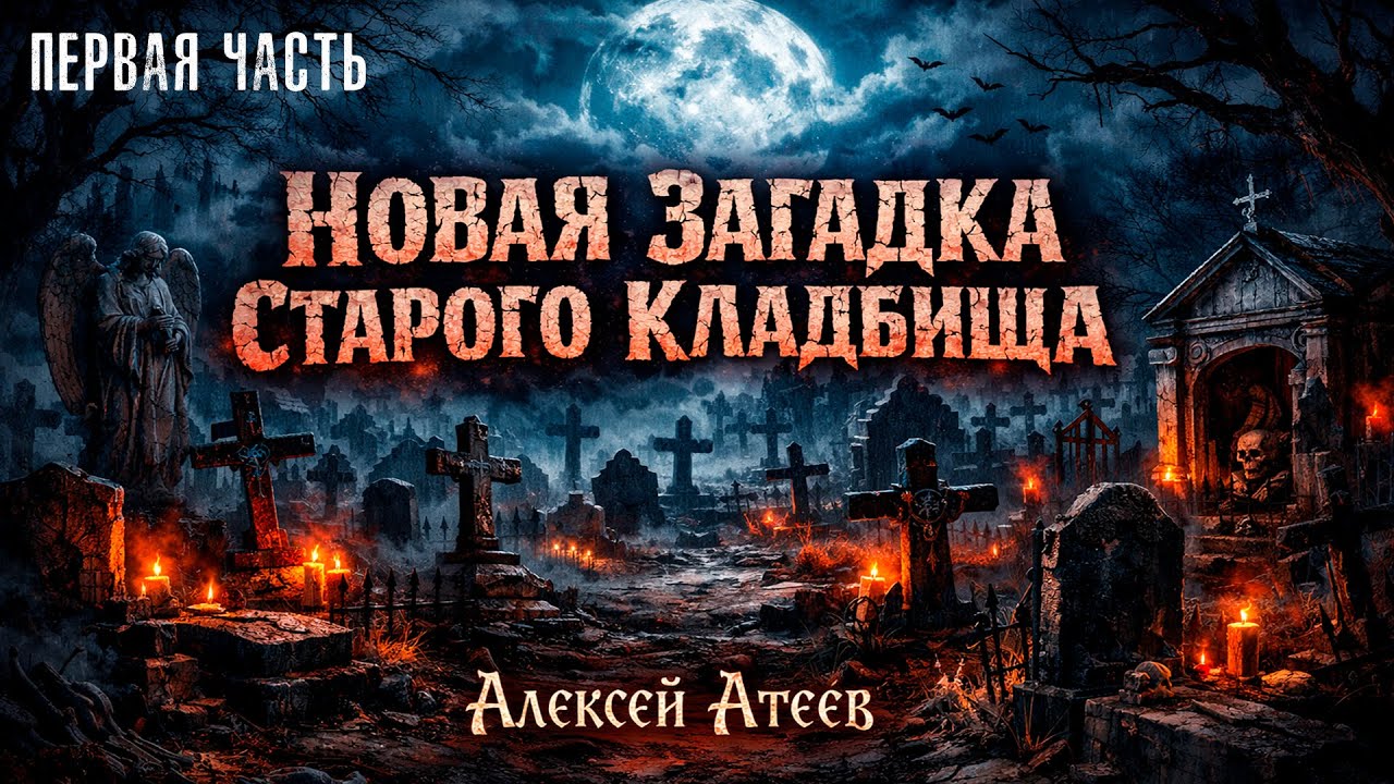 НОВАЯ ЗАГАДКА СТАРОГО КЛАДБИЩА | ПЕРВАЯ ЧАСТЬ | ЛЕГЕНДАРНАЯ МИСТИКА АЛЕКСЕЯ АТЕЕВА
