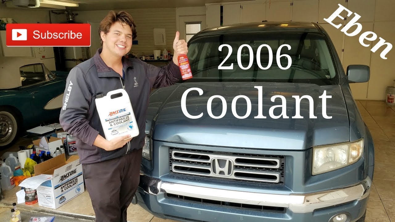 How Much Coolant Does A Honda Ridgeline Hold