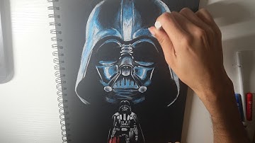 DARTH VADER TIMELAPSE DRAWING