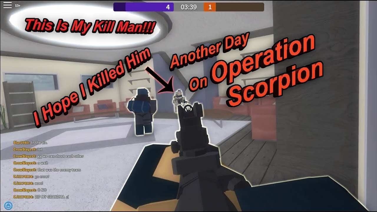 Getting Better Operation Scorpion Pre Alpha Roblox Youtube - operation scorpion roblox