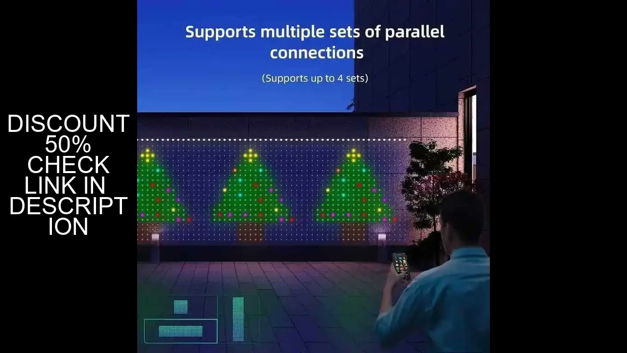 RGBIC LED Curtain Light APP Bluetooth Control USB Curtain Light String Plug Remote Control String Li