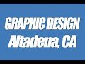 Altadena ca graphic design professional local business web graphics logos headers banners 91001 9100