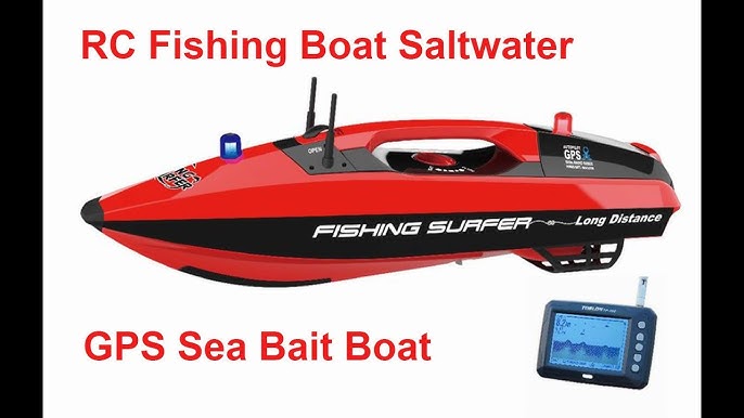 2024 New Jabo RC Fishing Surfer Bait Boat with GPS 