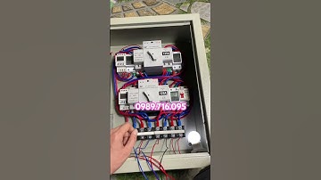 Bộ ATS đảo nguồn tự động 3 công tơ điện