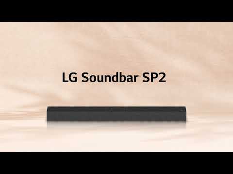   LG Soundbar SP2 Diseñado Para Ser El Conjunto Perfecto