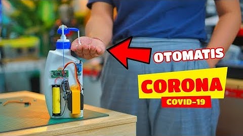 Membuat Handsanitizer Otomatis dengan Arduino  (Hasil Praktek) #HANDSANITIZER