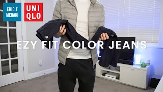 [UNIQLO HAUL] Men's EZY Skinny Fit Color Jeans Review | Info & Sizing Guide