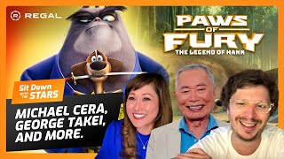 Sit Down with the Stars of Paws of Fury (2022) – Regal Theatres HD