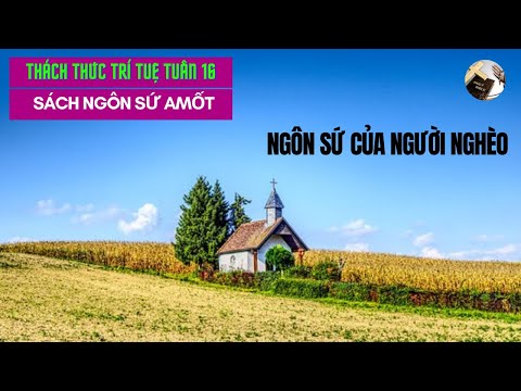 Video: Kinh thánh nói gì về người nghèo?