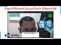Bagaimana Cara Memainkan Sound yang Berbeda Berdasarkan Object Augmented Reality di Unity