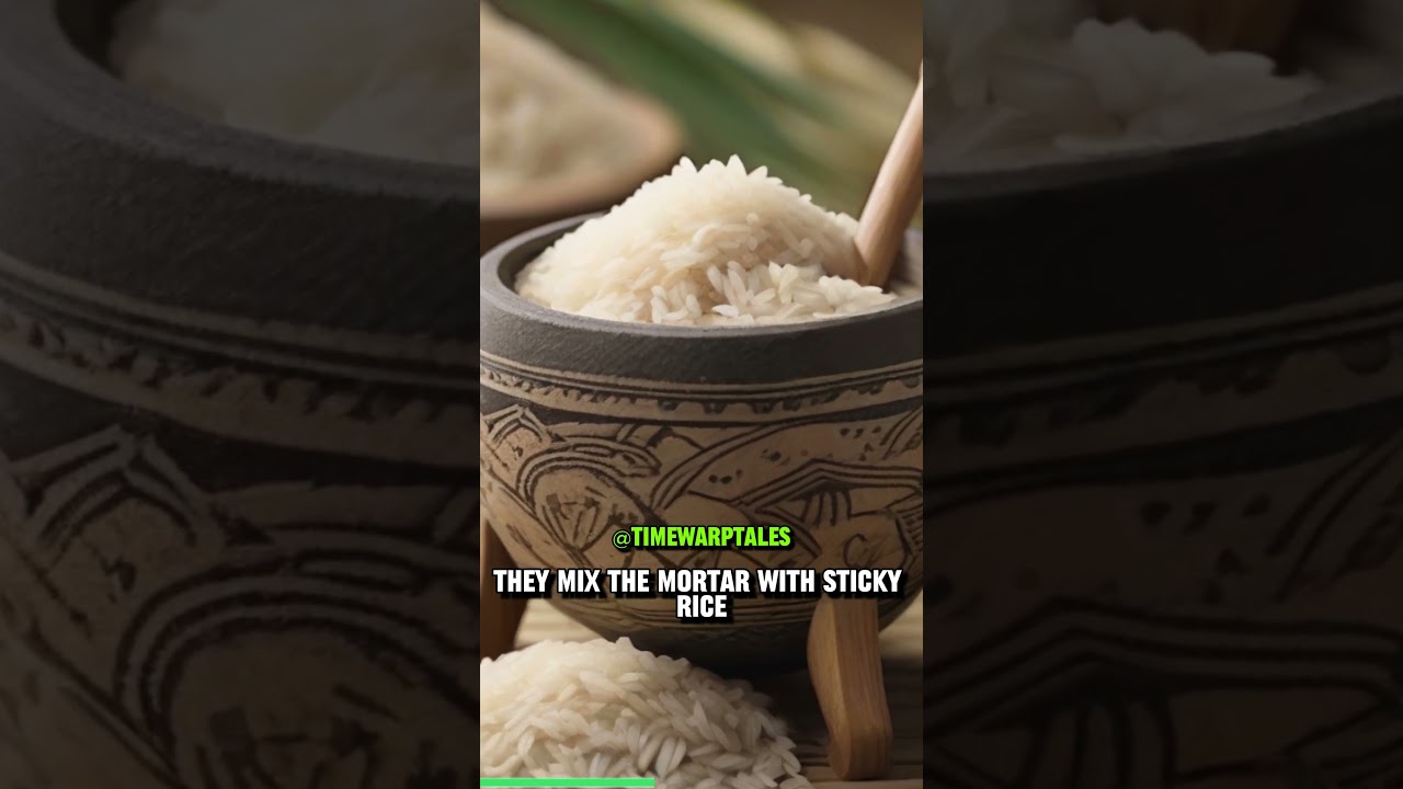 Rice & Resilience: Unveiling the Sticky Secret Behind the Great Wall | TimeWarpTales Shorts