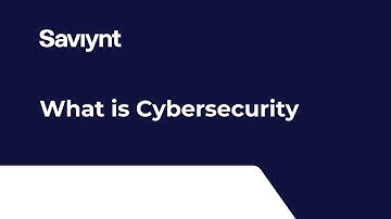 Track 1 - Cybersecurity Fundamentals | Wat is Cybersecurity?
