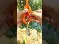 One Knot, 1000 Uses for Your Carabiner! 🌎🪢#bowlineknot #ropeskills #survivalskills #knot #rope