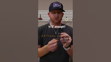 Less than 2 inches Archery D-Loop Install