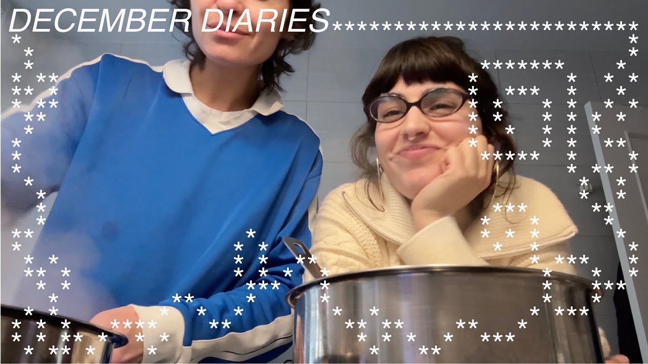 december diaries | poniendo el árbol, mi primer showroom, una cita en el museo y tiempo de calidad