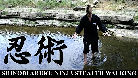 HOW TO WALK SILENTLY IN WATER LIKE A NINJA 🥷🏻 Ninjutsu Stealth Techniques: Nuki Ashi
