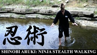 HOW TO WALK SILENTLY IN WATER LIKE A NINJA  Ninjutsu Stealth Techniques: Nuki Ashi