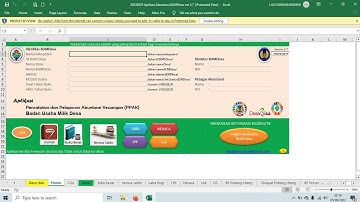 Tutorial Membuat Laporan Keuangan BUMDes Dengan Aplikasi BUMDes Versi 3.7