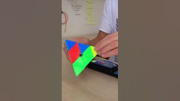 4.24 Pyraminx Ao5 WITH LBL #shorts