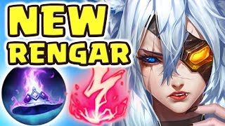 THIS WILL 100% BE NERFED!! 55% CDR | 54 kilIs | THE SALTIEST JHIN VS NEW RENGAR JUNGLE Nightblue3