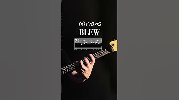 Thumbnail of Easy Basslines | Blew - Nirvana #bassguitar #basstutorial #basscover
