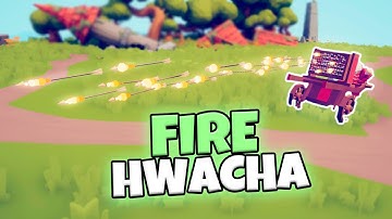 FIRE HWACHA VS EVERY FACTION | TABS MODDED GAMEPLAY