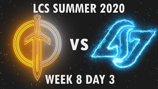 GG vs CLG Highlight | Week 8 Day 3| Summer 2020 | Golden Guardians vs. Counter Logic Gaming